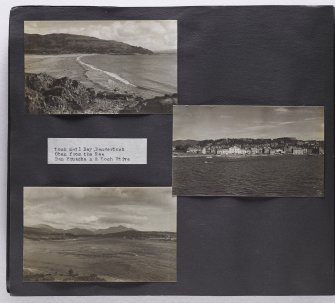 Violet Banks Photograph Album - Ardgour, Ardnamurchan, Kilmartin, Kilmore, Trossachs, Loch Lomond - Page 2 - Loch Nell Bay, Bandelroch; Oban from the Sea; Ben Cruachan and Loch Etive 