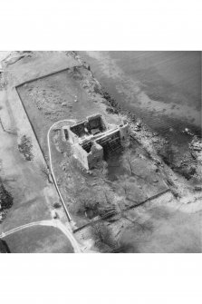 Castle Sween.
Aerial view from the North-East..