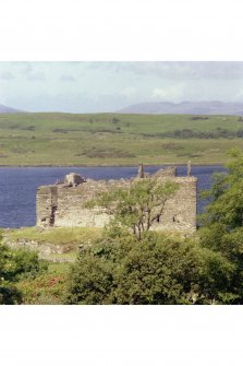 Castle Sween.
General view from the South-East.
