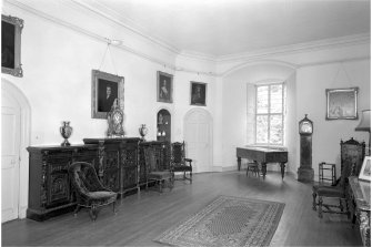 Castle Leod.
Interior, general view of Dining Room.