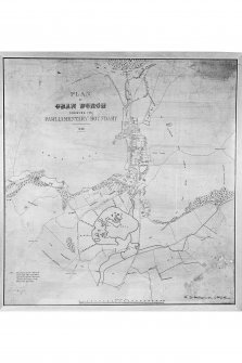 Oban, General.
Photographic copy of plan of the burgh of Oban.