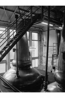 Tomintoul-Glenlivet Distillery, Stillhouse; Interior
View of 'old' stillhouse