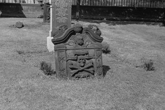 Edinburgh, Kirkgate, St Mary's Church (South Leith Parish CHurch)
Detail of tombstone