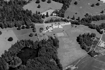 Aerial view of Blair Castle: 
Digital image of PT 12023.