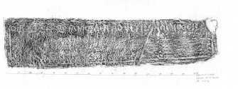 Insch, composite digital image of rubbing of 'Radulfus stone'.