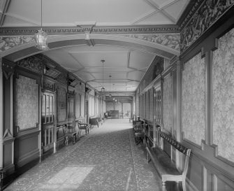 Interior-general view of Corridor in Craig House
