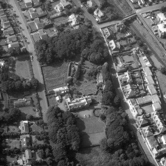 Aerial view of North Berwick Priory. Digital image of B/69537.