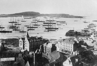 Oban, General.
View of the bay and Sound of Mull, regatta day.
Insc: 'Oban Bay & Sound of Mull, Regatta Day. 5420. G.W.W.