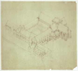 Isometric drawing of whole scheme.
Scanned image of E 26027 CN.