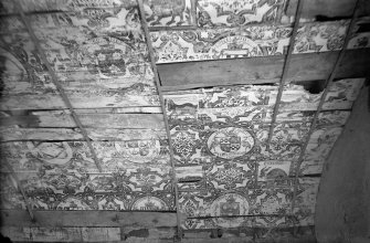 Gallery ceiling before restoration
