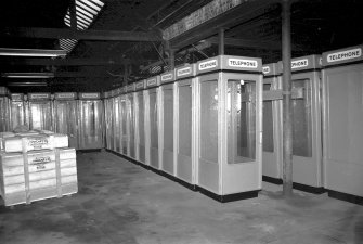 Interior
View showing new pattern of telephone kiosks