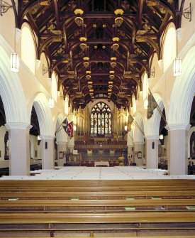 Interior, view from east