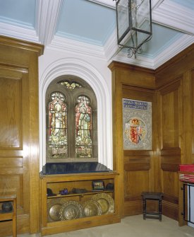Interior, north west vestibule, view from south west