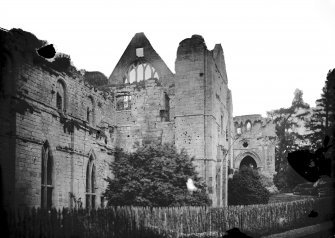 Dryburgh Abbey.
View from NE.
