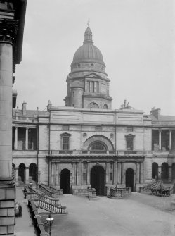 General view of Quadrangle looking towards dome