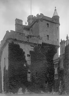 General view of tower house from N.