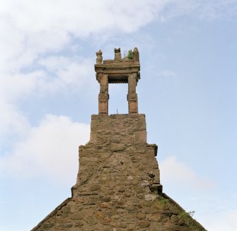 Detail of elevation of 1613 belfry.
