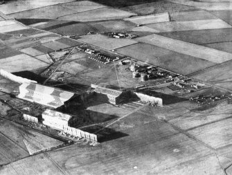 Aerial view from East, dated c. 1917.