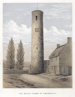 View of Abernethy Tower.

