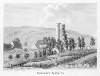 View of Abernethy Tower.
