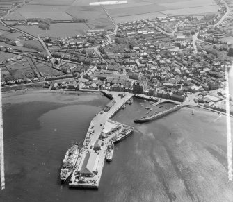 General View Kirkwall and St Ola, Orkney, Scotland. Oblique aerial photograph taken facing South/East. This image was marked by AeroPictorial Ltd for photo editing.