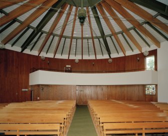 Church, view of interior from North