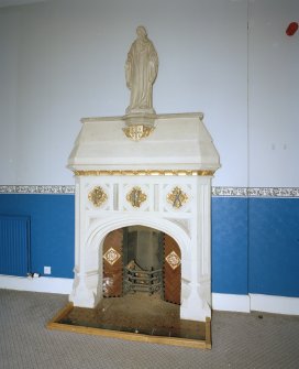 Detail of first floor gallery chimneypiece