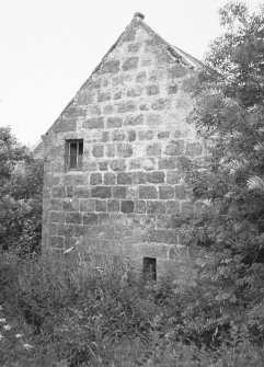 View of end gable.