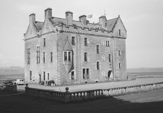 Barnbougle Castle.
View from South West.