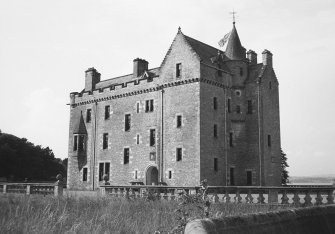 Barnbougle Castle.
View from South East.