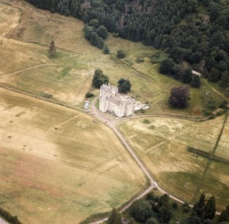 Castle Menzies.
Aerial view.