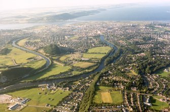 Aerial view of Inverness, looking NE.