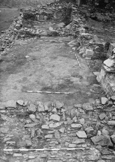 Excavation photograph - Rooms I, II and III - from W - later levels