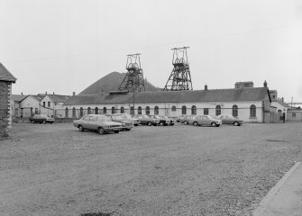 Fallin, Polmaise Colliery
View from NNW showing main building and head frames.
