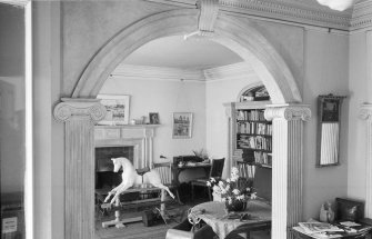 Interior view of Ardpatrick House showing hall and ante-room.