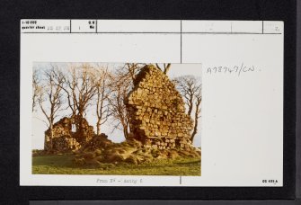 Barnweill Church, NS42NW 1, Ordnance Survey index card, page number 2, Verso