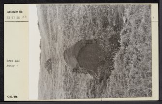 Castlethorn, NS97SE 38, Ordnance Survey index card, page number 1, Recto