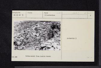 Stair Haven, NX25SW 9, Ordnance Survey index card, page number 4, Verso