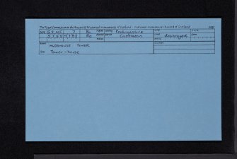 Liddel Water, NY59NE 7, Ordnance Survey index card, Recto