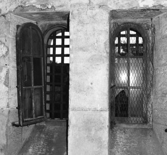 Interior.
First floor corridor, detail of window.