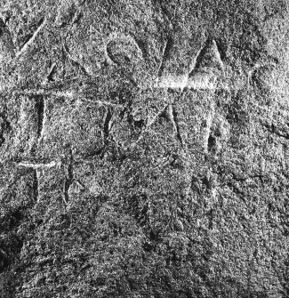 Detailed view of inscription (Area C).
