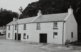Post office and adjoining houses, Port Arkaig, Islay.
General view from North East.