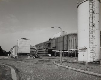 Exterior view of PETN plant (building No. TA12), with ancillary buildings (left) housing the Control Room, compressed air and hydraulic plant