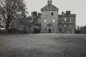 Glasgow, Castlemilk House.
General view of complex from South-West.