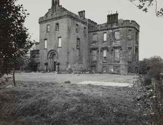 Glasgow, Castlemilk House.
General view of complex from South.