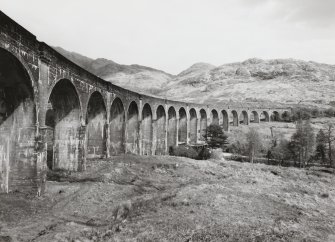 Glenfinnan Railway Viaduct over River Finnan
Oblique view of viaduct from SW