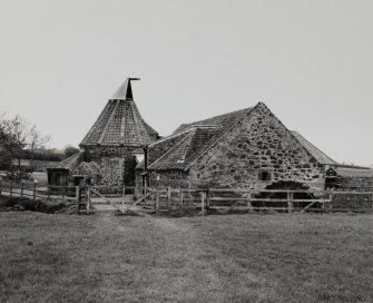 General view of mill and kiln from SW.