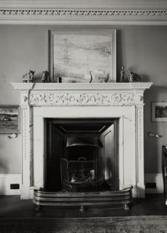 Ardpatrick House, interior.
View of fireplace in South wing.