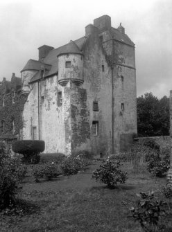 General view of tower house from SE.