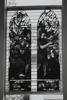 Church, detail of stained glass
